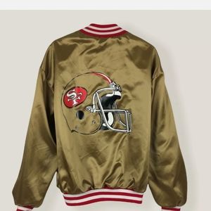 Swingster vintage 80's 49ers satin jacket